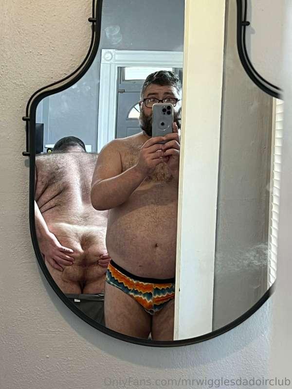 I put up a mirror I got at IKEA the other day, and I think i..
