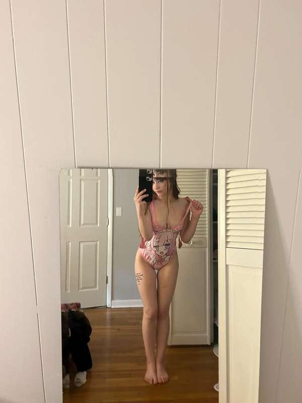 how long would it take you to cum all over my pretty little ..