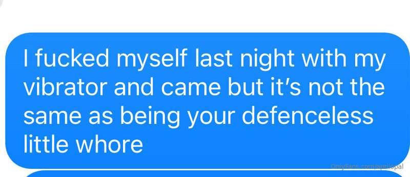 Good morning daddy….