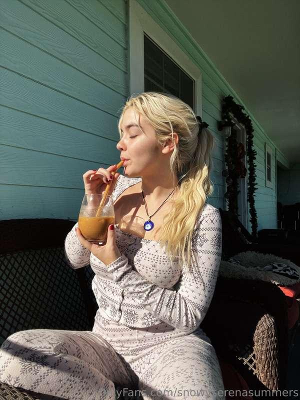 mind if I take a sip?💦