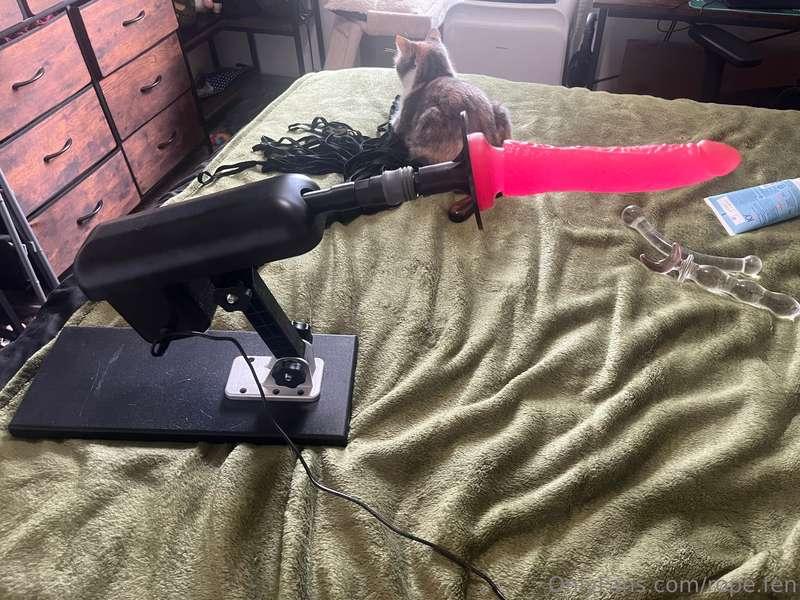 My new Fucking machine recently arrived, those who helped me..