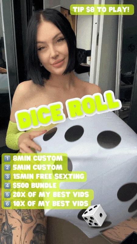 ONLY TRUE FANS WILL PLAY 🫣

ONLY TRUE FANS WILL PLAY 🫣

ONLY TRUE FANS WILL PLAY 🫣

ONLY TRUE FANS WILL PLAY 🫣
🎲 *Roll this dice with me!!* 🎲

I’ll roll naked 😋😋 Tip $8 for one roll!