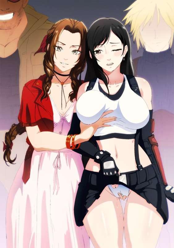 Tifa and Aerith 