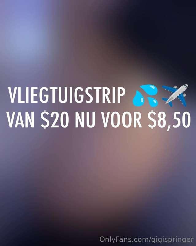 VLIEGTUIG STRIP 🥵🥵💦👀✈️ NU van 20$ voor 8,50$