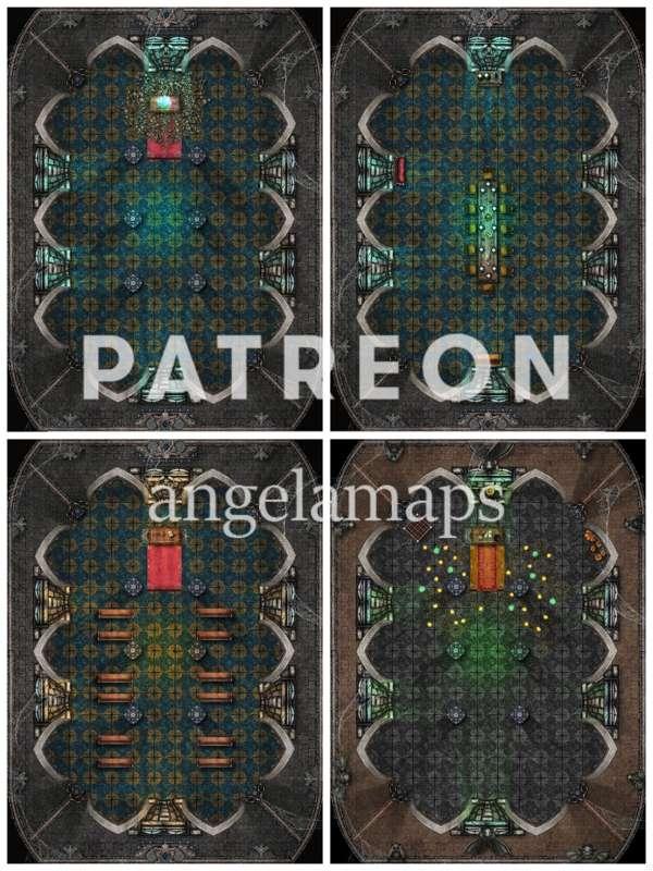 Gothic Chamber - Foundry VTT and Fantasy Grounds
