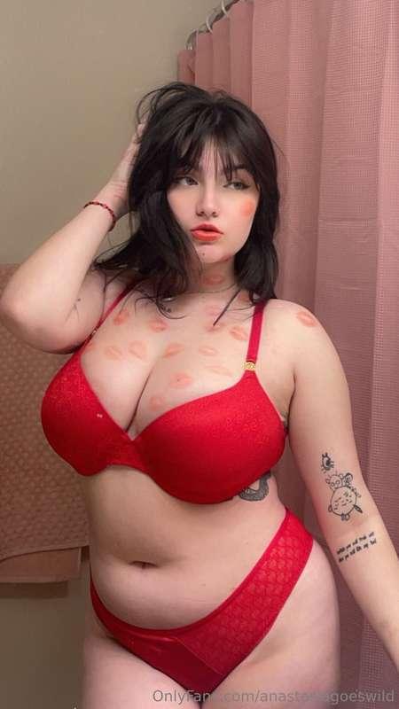 Covered in kisses and waiting for yours 😘💋… Are you ready to..