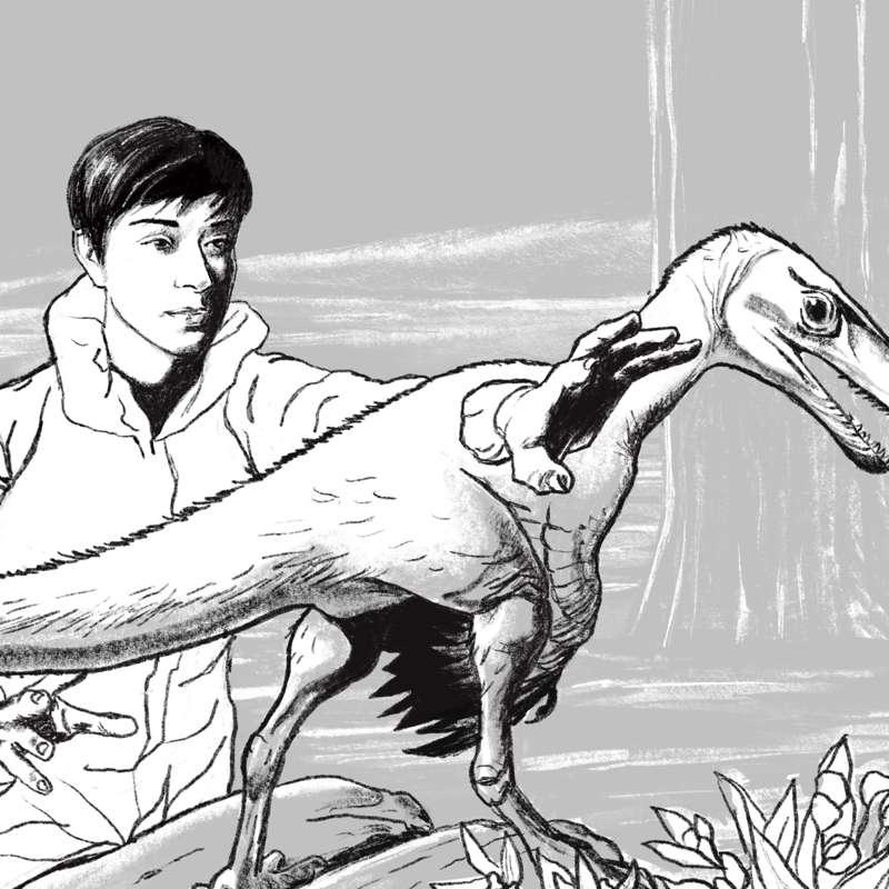 Dino ghosts!