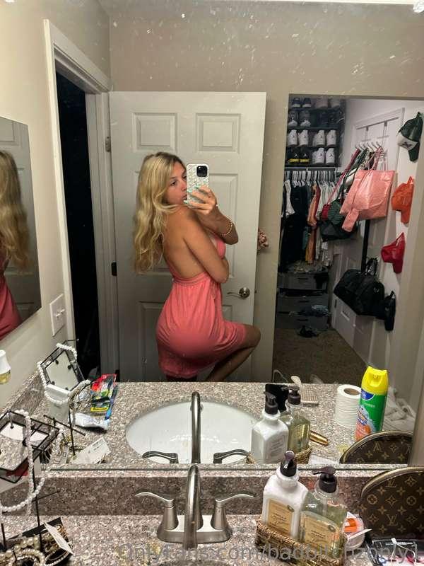 pink dress sexy lingerie pics 💖💗