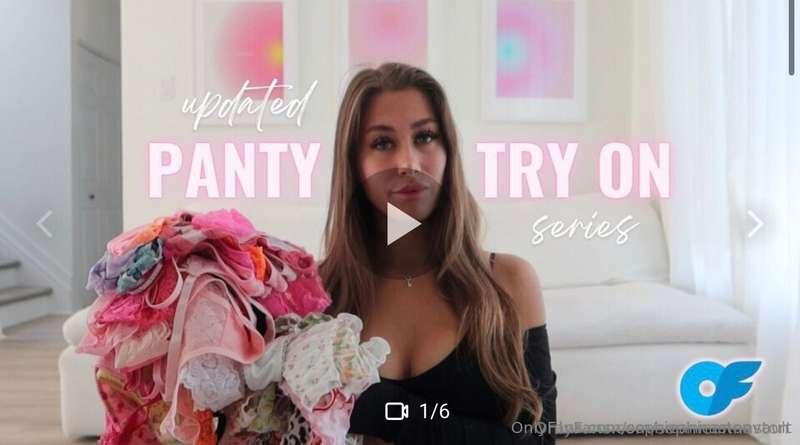 The panty try ons are back!! Subscribe to @sophieannaston fo..