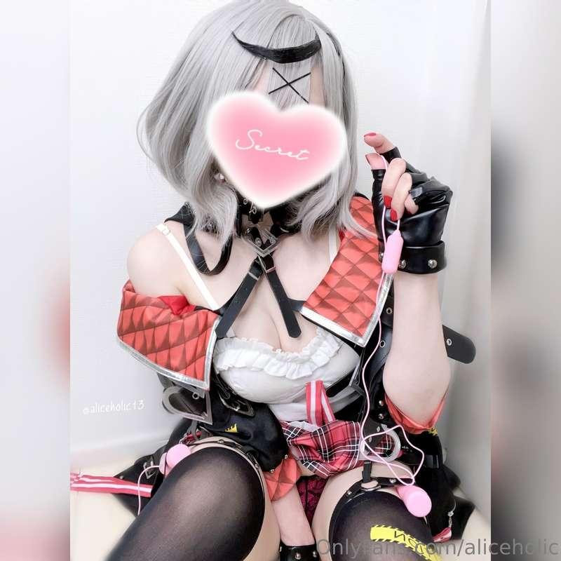 🖤 Vtuber Cosplay Continuous orgasms masturbation video.