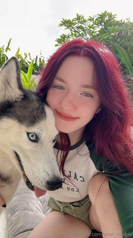 I asked my dog if I’m pretty. He licked my face and walked a..