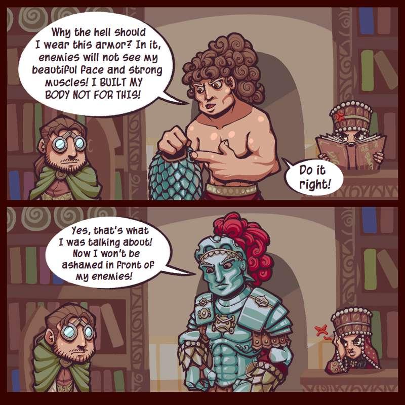 Strong armor