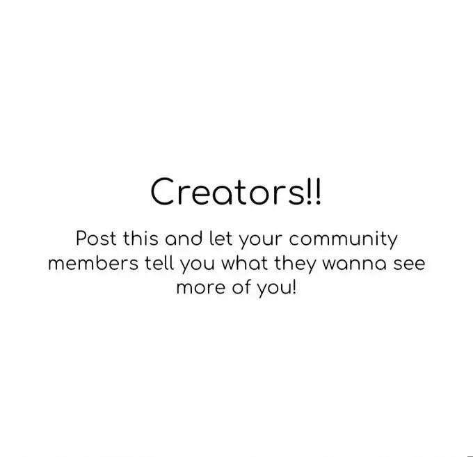 Whatcha wanna see?