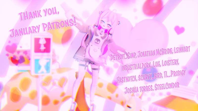Thank you To Our January Patrons : )