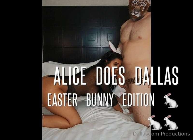 Hoppy Easter, indeed! 🥚💥 Meet @alicexxxt , the sultriest Eas..