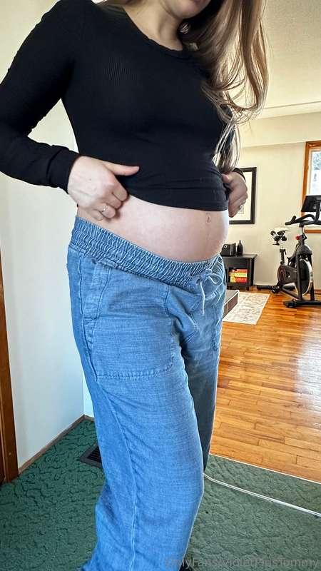 Feeling huge (and more uncomfortable) these days! For those ..