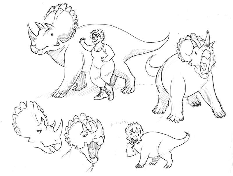 Extinct Creatures-- Regaliceratops