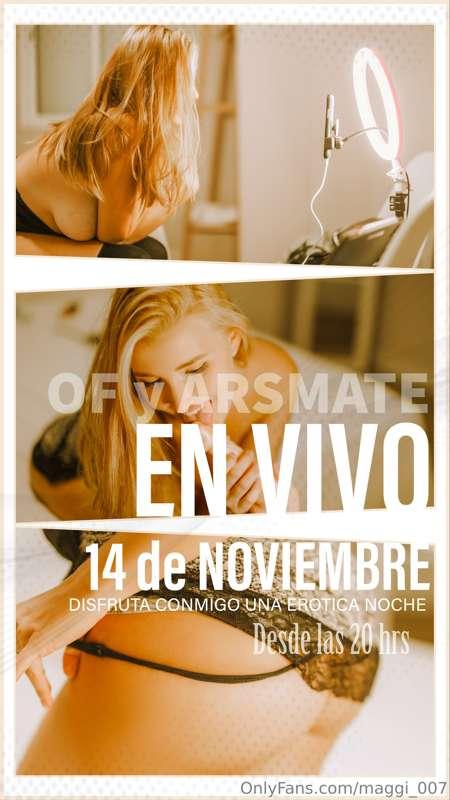 Se viene mi segundo en vivo en pocos dias! Anótenlo! Se pasa..