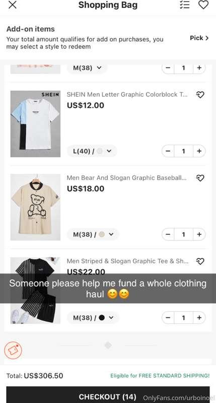 It would mean the world to me and you’d get content out of i..
