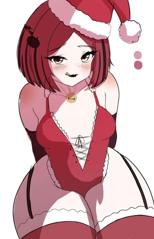 Natasha christmas ver. (WIP Sketch)