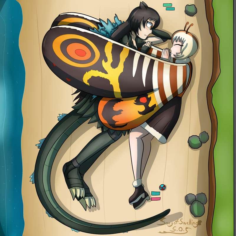 [Comm] A Kaiju Rest