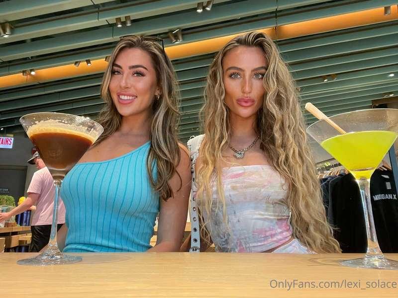 Started the weekend early 🥂 @serena.fit
