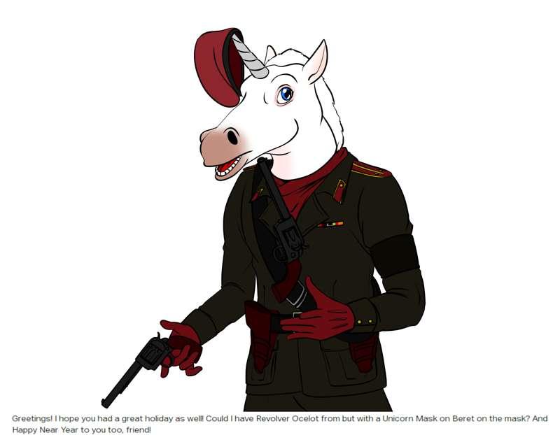 David's Revolver Unicorn
