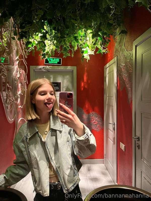 Taking a special trip to the fancy restaurant bathroom😁 How ..