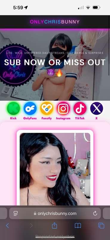 https://onlychrisbunny.comChic@s me mudaré a f@nsly el enlac..