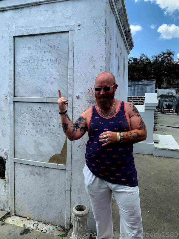 The grave or Marie Laveaux...Voodoo queen of New Orleans...B..