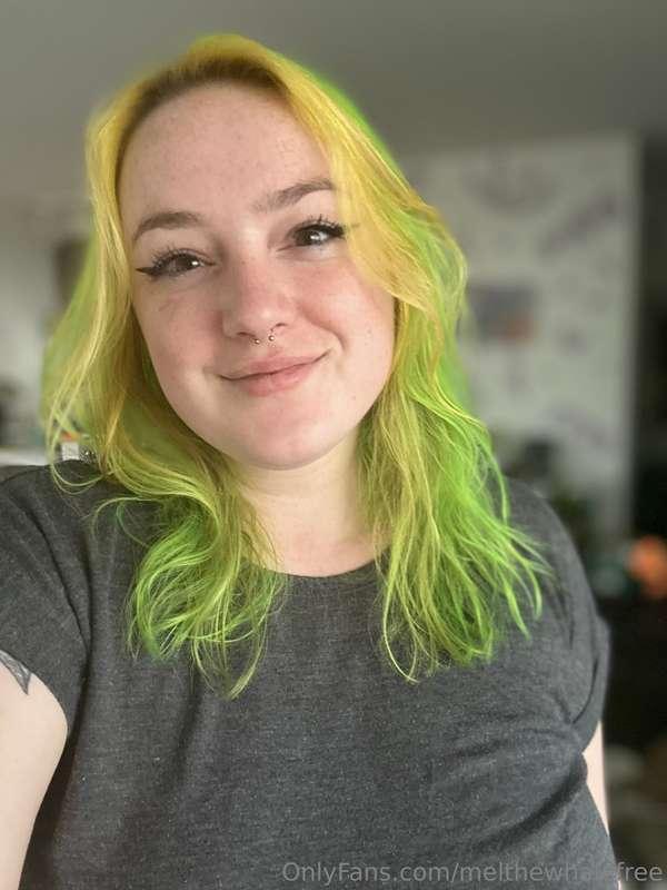 I got my hair done! What do you think? 🥰🥰No PPV: @melthewhal..