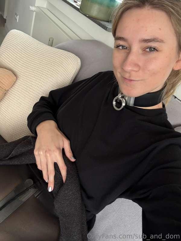 Hab heute Morgen erstmal was hübsches angezogen, etwas Edels..