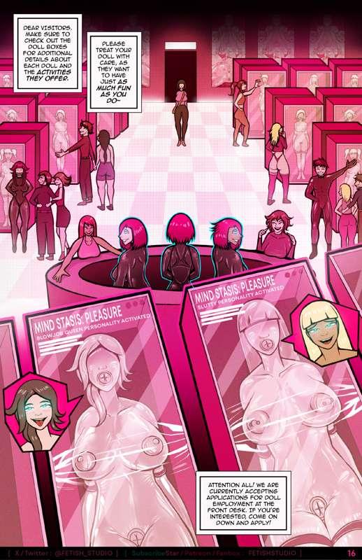 UPDATE #4 | (PAGES 16-23) | DOLLSUIT EXPERIENCE COMIC