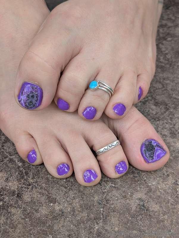 Toes day💜👣 send tip now!!
