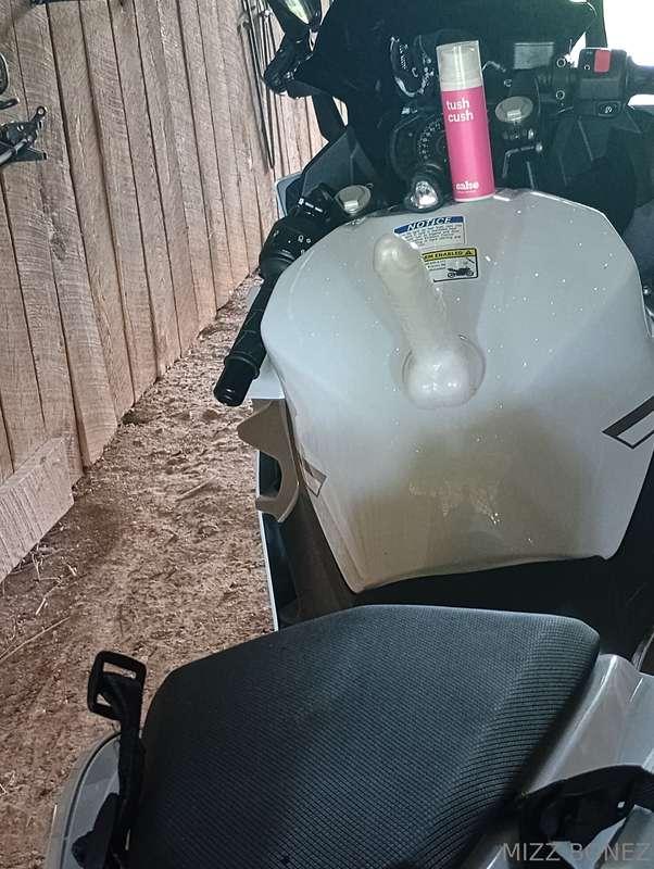 On and off storms today so I figured I'd ride my bike in a d..
