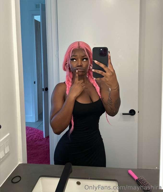 I miss my pink hair 😈💕