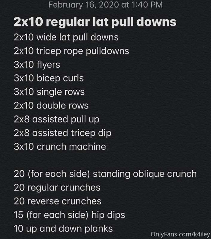 my arms are weak and noodley after today’s upper body day. h..