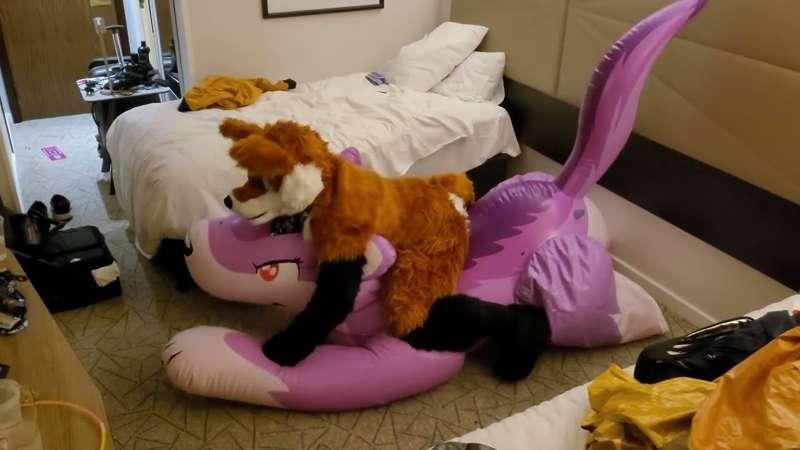 Pink wolf poking again