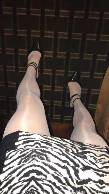 I still have a weakness for white nylons
