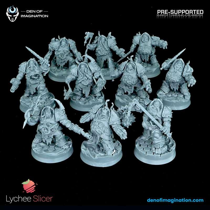 Plague Annihilators and Tank - Print showcase