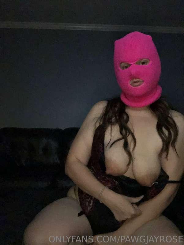 Pink mask