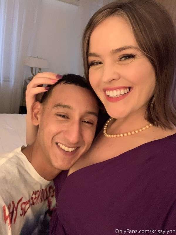 I flew $2,400 miles to #NYC to be with this guy! 💜Carlos tha..