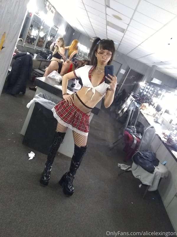 I am not a school girl. I am a school bully. You know you wa..