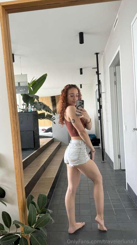 Estos shorts los tengo desde que estaba en la universidad ❤️..