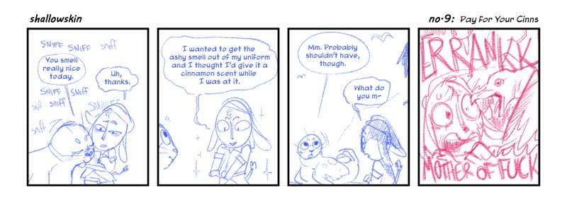 shallowskin Strip #9 - Sketch
