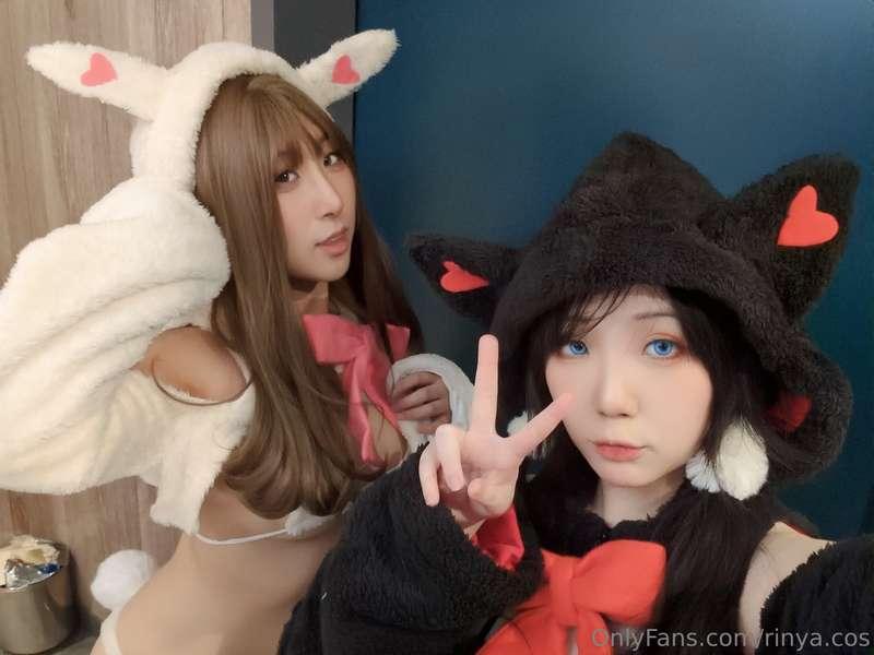 Do you want bunny or Kitty ~🐰IG: kirin.cam ..Oops~ I meant t..