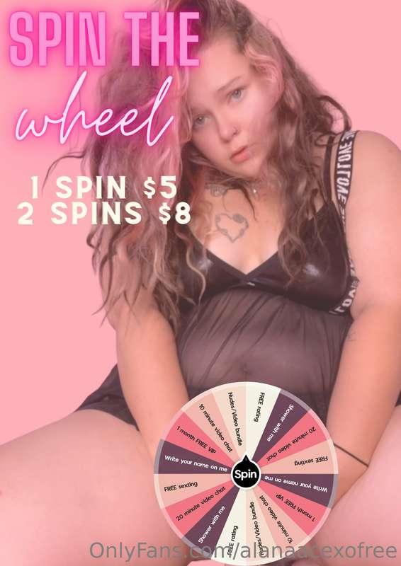 ✨ EVERY SPIN WINS!! ✨

🤩 All new options 🤩
💖FREE rating
💖Nud..