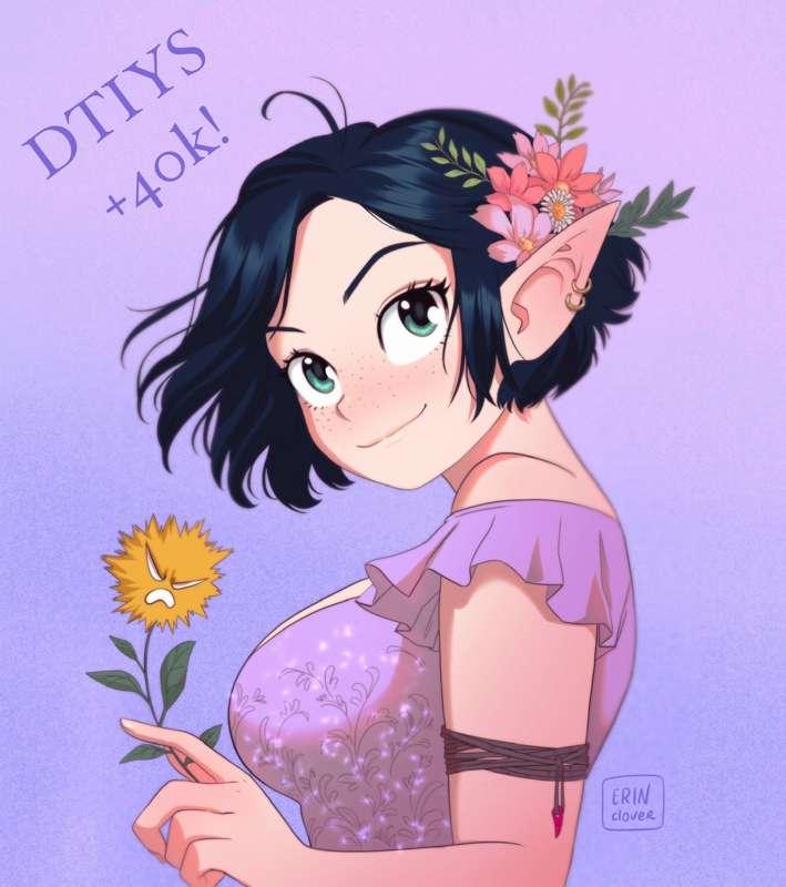Preview of my new DTIYS ❤️