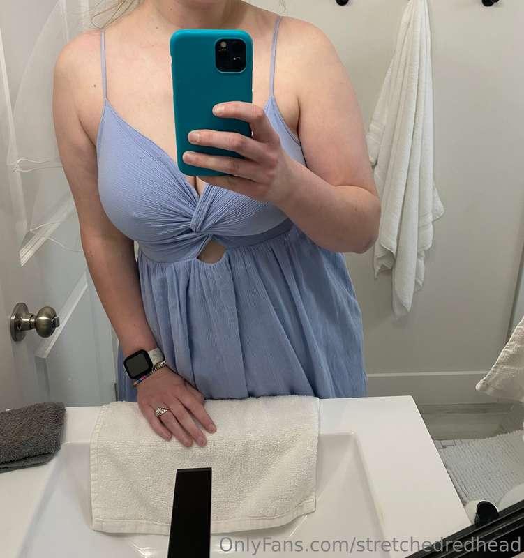 Trying on outfits for church. Hubs doesn’t think this is app..