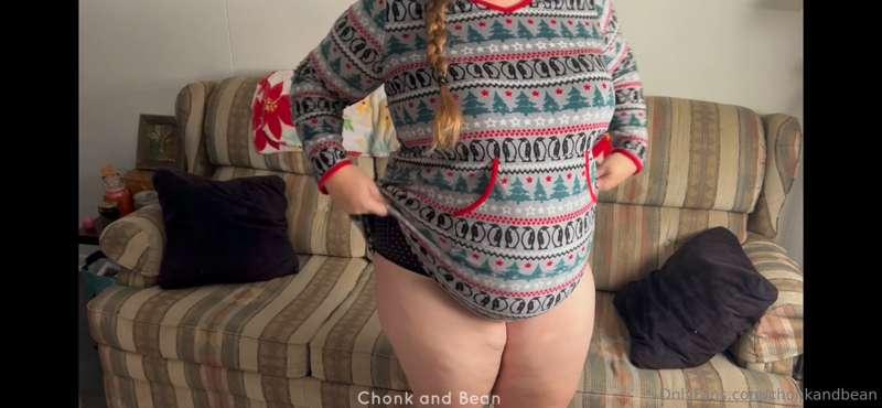 Chonk was absolutely certain that this nightgown would fit h..